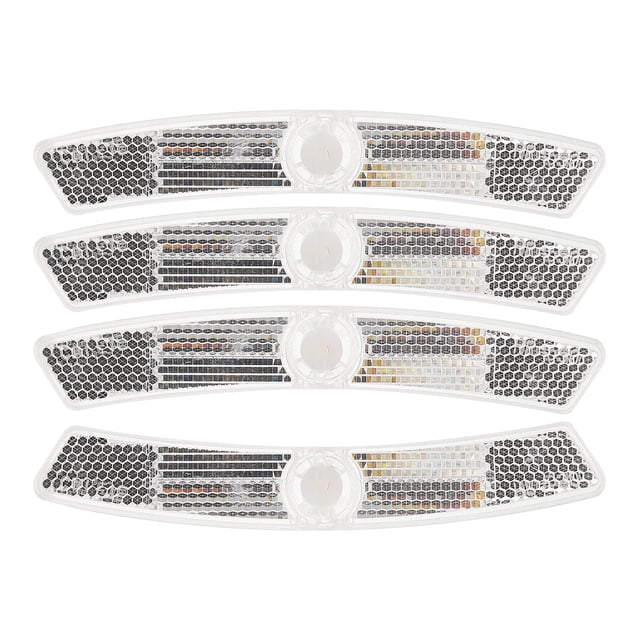 Miangastore 4 Pcs Réflecteurs de Rayons de Vélo Réflecteurs de Roues de Vélo Réflecteurs de Rayons de Vélo Réflecteur de Rayons de Vélo Réflecteur de Rayons de Vélo
