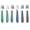 Blue + Green + Grey, variant on Jetcloudlive 10 Pieces Kids Silverware Set, Stainless Steel Toddler Utensils, Rainbow Kids Cutlery Set, Kids Forks and Spoons Includes 5 Forks, 5 Spoons