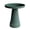 Jade Green, variant on 19" Modern Ribbed Fiber Clay Birdbath, Concrete Gray Outdoor Bird Bath with 1-Gallon Basin & Fillable Base