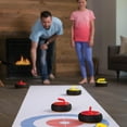 HearthSong Curling Zone Indoor Family Game with Six BatteryOperated
