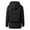 Black, variant on WhouRiu Little Boys' Hooded Sweatshirt Zipper Long Sleeve Solid Back with Bag Fashion Hooded Sweatshirt Black,Sizes 4-5