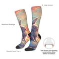 thumbnail image 4 of Naloa Sunshine Winged Rabbit Thigh High Socks Extra Long Stretchy Sock Women Over Knee High Opaque Stocking Daily Wear, 4 of 6