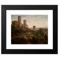 thumbnail image 2 of Henryk Pillati 24x20 Black Modern Framed Museum Art Print Titled - Ruins of the Castle - Merry-Making in Tenczynek (circa 1855), 2 of 5