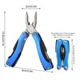 thumbnail image 2 of Multifunctional Foldable Pliers Under $5! Kadlawus Multifunctional Foldable Mini Pliers, Outdoor Survival Tool with Knife, Screwdrivers, Bottle Opener, Portable Combination Pliers for Camping, Hiking, 2 of 4