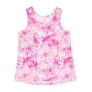 Wonder Nation Girls Mix & Match Tie Dye Sleep Tank, Sizes 4-18 & Plus