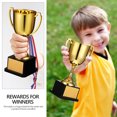 thumbnail image 6 of Gold Trophy Award, Plastic Gold Award Trophy Cups, 7.5 Inch Trophy Cups, Award Trophies For Party Favors, Rewards, Winning Prizes, Competitions Ceremony Parties Favor 7.47x4.72x3.07in, 6 of 10