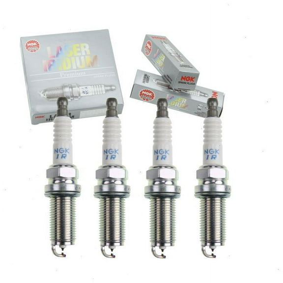 4 pc NGK 91961 Laser Iridium Spark Plugs for Ignition Wire Secondary