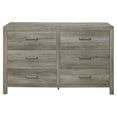 thumbnail image 3 of Topline Home Furnishings Commode gris patiné, 3 of 5