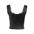 thumbnail image 3 of Lnzyyephy Women's Summer Tank Tops, Fashion Sleeveless Lace Bow Front Slim Fit Cutout Crop Tops, 3 of 6