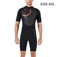 thumbnail image 2 of HETSUITS MANERA CORTA MANTENGA CALIENTE PREVENCIÓN DE SACADORA PROFESIONAL Traje de baño Traje de buceo para snorkel nadando en agua fría Negro de los hombres XXL 1.5mm Scienceny  OD017108-05, 2 of 6