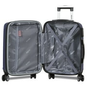 Dejuno Camden Hardside 3-Piece Expandable Spinner Luggage Set - Navy (20, 24 and 28)