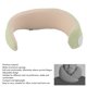 thumbnail image 3 of Almohada Para El Cuello, Almohada De Viaje En Forma De U, Almohada De Apoyo Suave Para Dormir En La Oficina En Casa, 20,1", 3 of 7