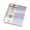 Purple, variant on A4 Spiral Notebook 120 Sheets - 3-Hole Punched Perforated Lined Paper, 8mm Ruled College Journal for School, Office & Home, Cyan