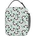 thumbnail image 3 of Panda Lunch Bag For Women Men Insulated Lunch Box Portable Lunch Tote Bag,Reusable Leakproof Thermal Cooler Sack Food Handbags Case High Capacity For Work School Travel Picnic, 3 of 6