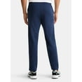thumbnail image 3 of Athletic Works Men's and Big Men's Tricot Track Pants with Side Stripes, Sizes S-3XLT, 3 of 5