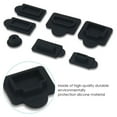 thumbnail image 5 of TONKBEEY Dust Plugs Set for PS5 Console 7Pcs USB HDM Interface Anti Dust Covers, 5 of 7