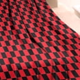 thumbnail image 3 of Red and Black Checkerboard Pattern Blanket,Comfortable Soft Flannel Throw Blanket,All Season,Warm Lightweight Blankets for Sofa Bed Couch Living Room Chair,30"x40", 3 of 4