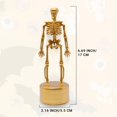 thumbnail image 3 of 18 piezas de trofeo de esqueleto al mejor disfraz de Halloween - Trofeos de premios de calaveras doradas de plástico - Trofeos de premios de concurso de disfraces de esqueleto - Suministros, 3 of 5