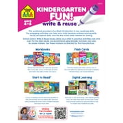 School Zone Kindergarten Fun! Write & Reuse Workbook