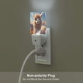 thumbnail image 5 of Fuzoiu Fluffy Alpaca Mountain Meadow Print Dusk to Dawn LED Night Light with Light Sensor, Energy-Efficient Touch-Safe Night Lamp for Home, Office, and Kids' Rooms-US, 5 of 7