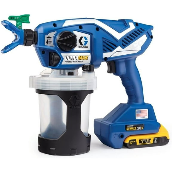 Graco 17M367 Ultra Max Cordless Airless Handheld Paint Sprayer and Graco 243104 Pump Armor, 1-Quart