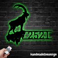 thumbnail image 5 of Handmadetneonsign Goat Home Number Metal, Goat Farmhouse Number Metal Decor, Farm Address Wall Sign 041210, 5 of 5
