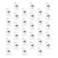 thumbnail image 4 of Miangastore Autocollants à Vis Auto-Adhésifs Argent Acier Inoxydable 30 Pcs 3.1x3.1in, 4 of 8