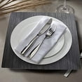 thumbnail image 2 of Gray Pine Square Charger Plate, 2 of 2
