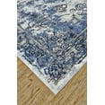 thumbnail image 3 of Carini Distressed Medallion Rug, Classic/Ice Blue, 4ft-3in x 6ft-3in Accent Rug, 3 of 4