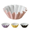 thumbnail image 2 of Reheyre Set of 50 Hard Muffin Cupcake Liner Paper Cups - Backing Case Tray Decorating Tool, 2 of 8