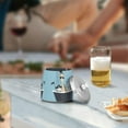 thumbnail image 5 of Yayeee Ashtray with Lid for Cigarette Smokeless Stainless Steel Home Ash Holder, Pirate Animals, 5 of 7