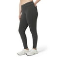 thumbnail image 4 of No nonsense Women's Classic Indigo Denim Legging, Grey Denim, X-Large, 4 of 5
