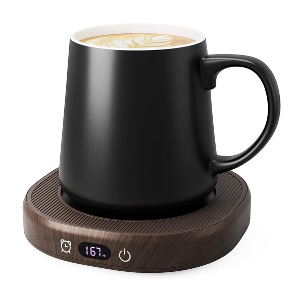 Set de calentador de taza para café Bsigo con apagado automático y 4 temperaturas