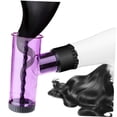 thumbnail image 4 of Raindrops Sèche-cheveux Portable Diffuseur de Boucles pour Style Violet 1 Ensemble, 4 of 8