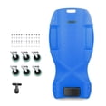 thumbnail image 3 of DNA Motoring TOOLS-00239 48 Inches Blue Heavy-Duty Low-Profile Roller Automotive Creeper with Padded Headrest, 3 of 6