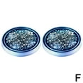 thumbnail image 1 of 2 Pcs Porte-Gobelet de Voiture à LED sous-Verres RGB Colorés Décoration Intérieure J8 M6P8, 1 of 8