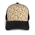 thumbnail image 3 of Naloa Set With Peanut Adult adjustable Print Baseball Hat, Patchwork curved brim baseball capfor Men and Women, One Size, 3 of 5