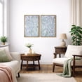 thumbnail image 5 of Framed Canvas Wall Art Set of 2 Neutral Abstract Floral Botanical Prints for Living Room Decoration - 24"x36"x2 NATURAL, 5 of 8