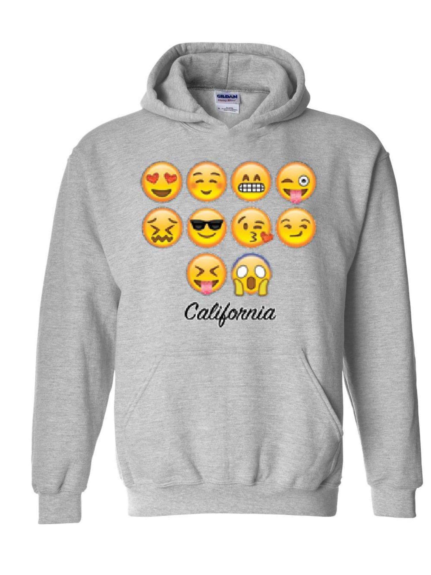 IWPF Unisex Emoji Entourage Hoodie Sweatshirt