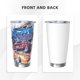 thumbnail image 3 of Vaso de 20 oz de Fast & Furious, taza de viaje de café con aislamiento al vacío de acero inoxidable, taza de café, taza de viaje con tapa, taza térmica para exteriores, 3 of 8