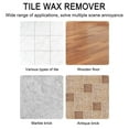 thumbnail image 4 of Yrmaups Ceramic Tile Wax Remover for Household, Efficient Polishing Wax Cleaner, Non-Damaging Floor Cleaning Agent for Kitchen, Bathroom, Decoration, Renovation, 4 of 9