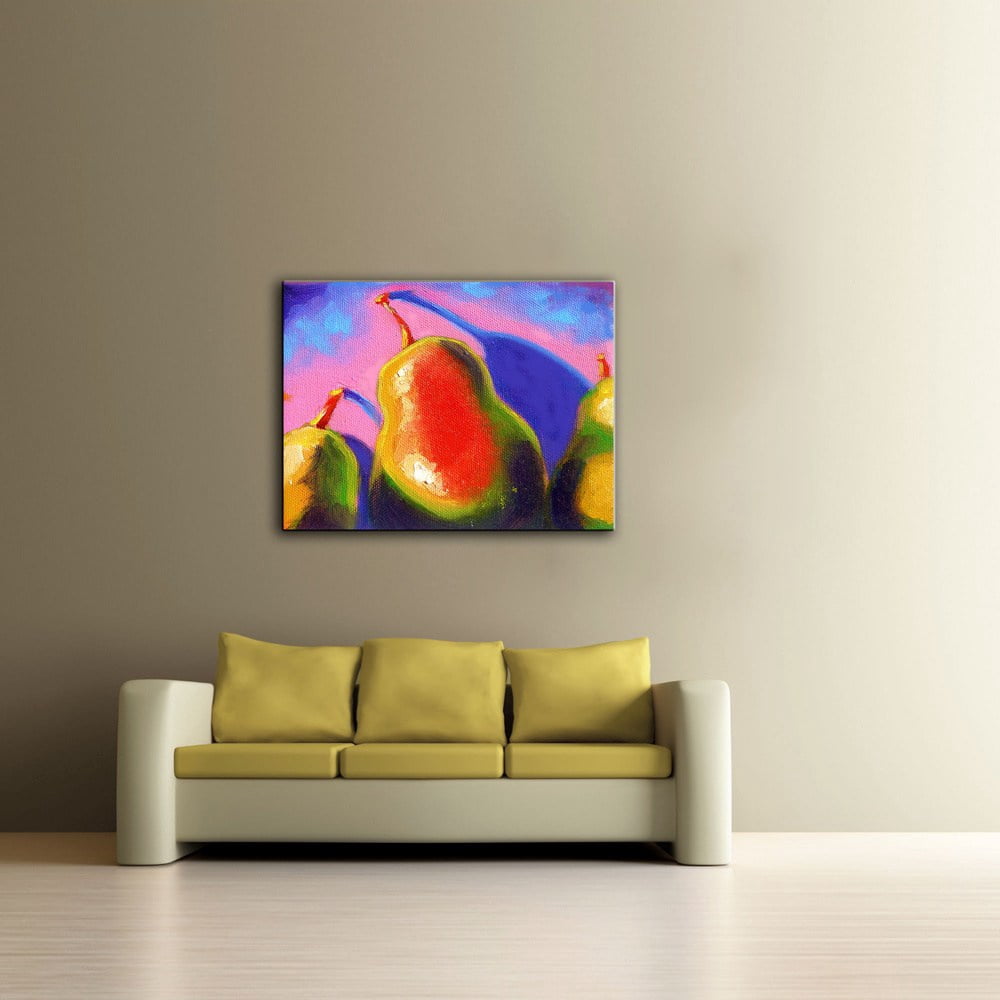 ArtWall Susi Franco "Pearfect Shadow" Gallery-wrapped Canvas