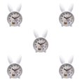 thumbnail image 2 of relayinert Cute Rabbit Deer Shaped Alarm Clock for Bedroom Nordic Style Playful and Endearing Blue Rabbit 5Set, 2 of 6