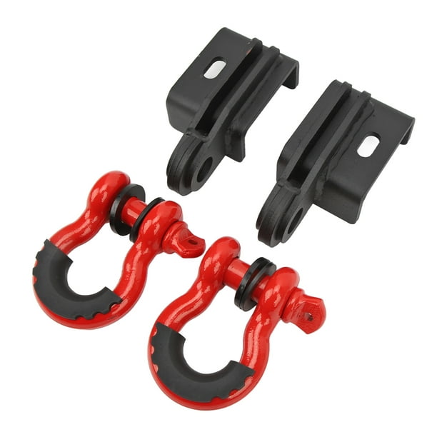 Tow Hook Shackle Mount Kit,Front Tow Hook D Front Tow Hook D Ring