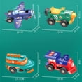 thumbnail image 3 of Take Apart Airplane Kids Toys Niños Ingeniería Building Play Kit Coche Eléctrico Construcción Juguetes De Aprendizaje Para Niños Grils Yuarrent FN007205-01, 3 of 6
