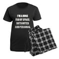 thumbnail image 5 of CafePress - I’M A Huge Fan Of Space Pajamas - Women's Short Sleeve Print T-Shirt and Pants Dark Cotton Pajama Set, 5 of 7