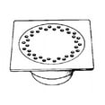 thumbnail image 2 of Oatey Drain, Bell Trap, Schedule 40 PVC , Hinged Cover, 9 x 9-In., 2 of 2