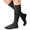 Black, variant on beister Compression Socks for Women & Men 20-30mmHg - Knee High Medical Graduated Support for Varicose Veins, Edema, Pregnancy, Travel & Running