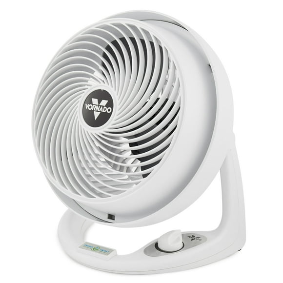 Vornado 610DC Energy Smart Efficient Variable Speed Circulator Floor Fan, White