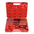 thumbnail image 1 of Yeacher 42Pcs Rethread Reapir Tools Kit Metric File Thread File UNF/UNC Rethreader Dies Taps, 1 of 6